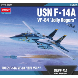 [12626] 1/144 미해군 F-14A VF-84 졸리 로저스(프라모델)