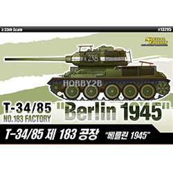 [13295]1/35 T-34/85 T-34/85 제183 공장 베를린 1945 (NO.183 Factory Berlin 1945)