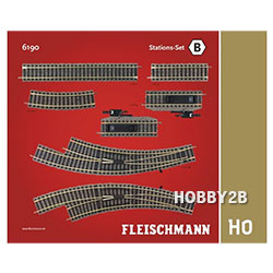 FLEISCHMANN [HO] Station-Set B